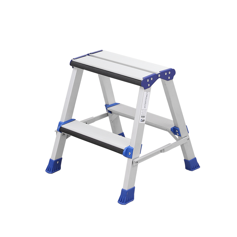 DX-GS82022双面折叠凳梯带防滑踏板